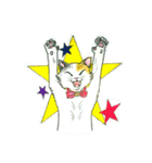Peaceful daily routine of dogs and cats.（個別スタンプ：3）