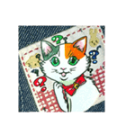 Peaceful daily routine of dogs and cats.（個別スタンプ：16）