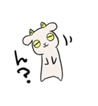 ウサギとヤギ（個別スタンプ：28）