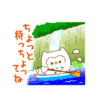 しろふくろうのくぅちゃん（個別スタンプ：26）