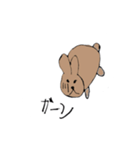 よろしくうさぎ（個別スタンプ：3）