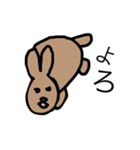 よろしくうさぎ（個別スタンプ：5）