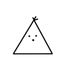 さんかくん △△△（個別スタンプ：11）