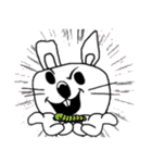 挑発的なうさぎ（個別スタンプ：2）