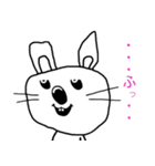 挑発的なうさぎ（個別スタンプ：22）