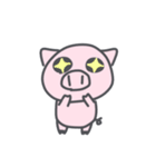 The pet pig（個別スタンプ：2）