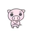 The pet pig（個別スタンプ：3）