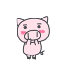The pet pig（個別スタンプ：7）