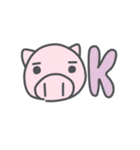 The pet pig（個別スタンプ：13）