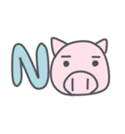 The pet pig（個別スタンプ：14）