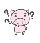 The pet pig（個別スタンプ：15）