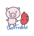 The pet pig（個別スタンプ：19）