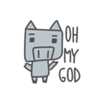 The pet pig（個別スタンプ：21）