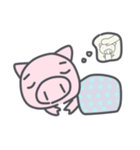 The pet pig（個別スタンプ：28）