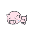 The pet pig（個別スタンプ：29）