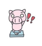 The pet pig（個別スタンプ：33）