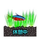 熱帯魚ライフ（個別スタンプ：7）