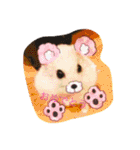可愛いハムちゃんスタンプ（個別スタンプ：9）
