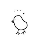 どこでもひよこ（個別スタンプ：8）