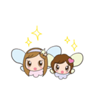 姉妹の天使ちゃんスタンプ（個別スタンプ：2）