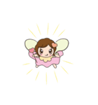 姉妹の天使ちゃんスタンプ（個別スタンプ：4）