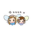 姉妹の天使ちゃんスタンプ（個別スタンプ：7）