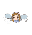 姉妹の天使ちゃんスタンプ（個別スタンプ：8）
