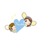 姉妹の天使ちゃんスタンプ（個別スタンプ：11）
