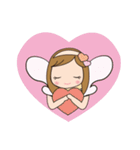 姉妹の天使ちゃんスタンプ（個別スタンプ：13）