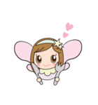 姉妹の天使ちゃんスタンプ（個別スタンプ：15）
