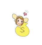 姉妹の天使ちゃんスタンプ（個別スタンプ：16）