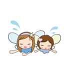 姉妹の天使ちゃんスタンプ（個別スタンプ：19）