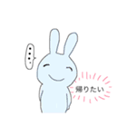 疲れたときに使ううさぎさんスタンプ（個別スタンプ：1）