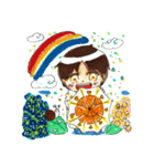 てるてる坊主のてる君（個別スタンプ：1）