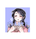 日常彩る晴佳くんと雨音ちゃん（個別スタンプ：21）