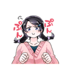 日常彩る晴佳くんと雨音ちゃん（個別スタンプ：22）
