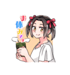 日常彩る晴佳くんと雨音ちゃん（個別スタンプ：31）