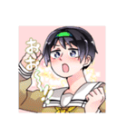 日常彩る晴佳くんと雨音ちゃん（個別スタンプ：36）