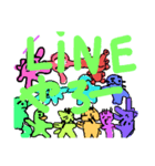 enjoy line life（個別スタンプ：8）