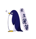 owl and penguin（個別スタンプ：11）