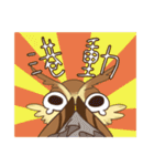 owl and penguin（個別スタンプ：30）