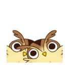 owl and penguin（個別スタンプ：35）