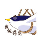 owl and penguin（個別スタンプ：37）
