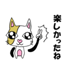 猫メアリーの日常会話（個別スタンプ：26）