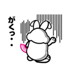 扇子うさぎ（個別スタンプ：27）