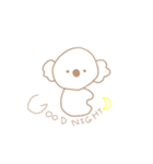 しろのすたんぷ（個別スタンプ：1）