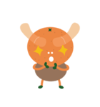 lovely mandarin（個別スタンプ：18）