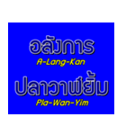 Thai Language with Sub English karaoke（個別スタンプ：22）