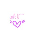 love u jubjub（個別スタンプ：5）