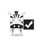 Zebra Super（個別スタンプ：14）